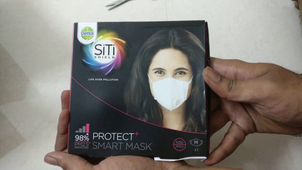 Dettol Siti Shield Protect+ N95 Anti-Pollution Mask