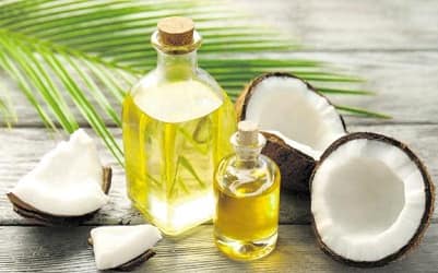 Edible coconut oil
