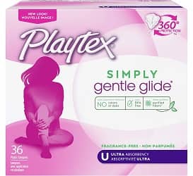 Playtex gentle tampons