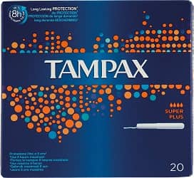 Tampax tampons super plus tampons