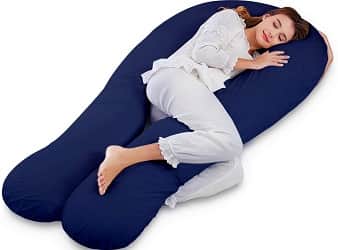 Cloth Fusion Full Body Pregnancy Pillow-U Shaped Maternity Pillow