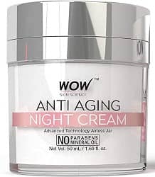 WOW anti-ageing No Parabens & Mineral Oil Night Cream