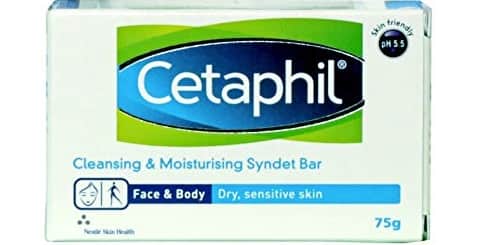 Cetaphil cleaning and moisturizing syndet bar