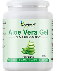 KAZIMA Aloe Vera Gel Raw - 100% Pure Natural Gel