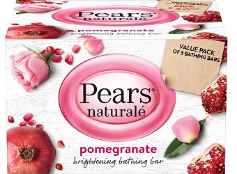 Pears Naturale Pomegranate brightening bathing soap bar