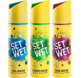 Set Wet Deodorant Spray Perfume